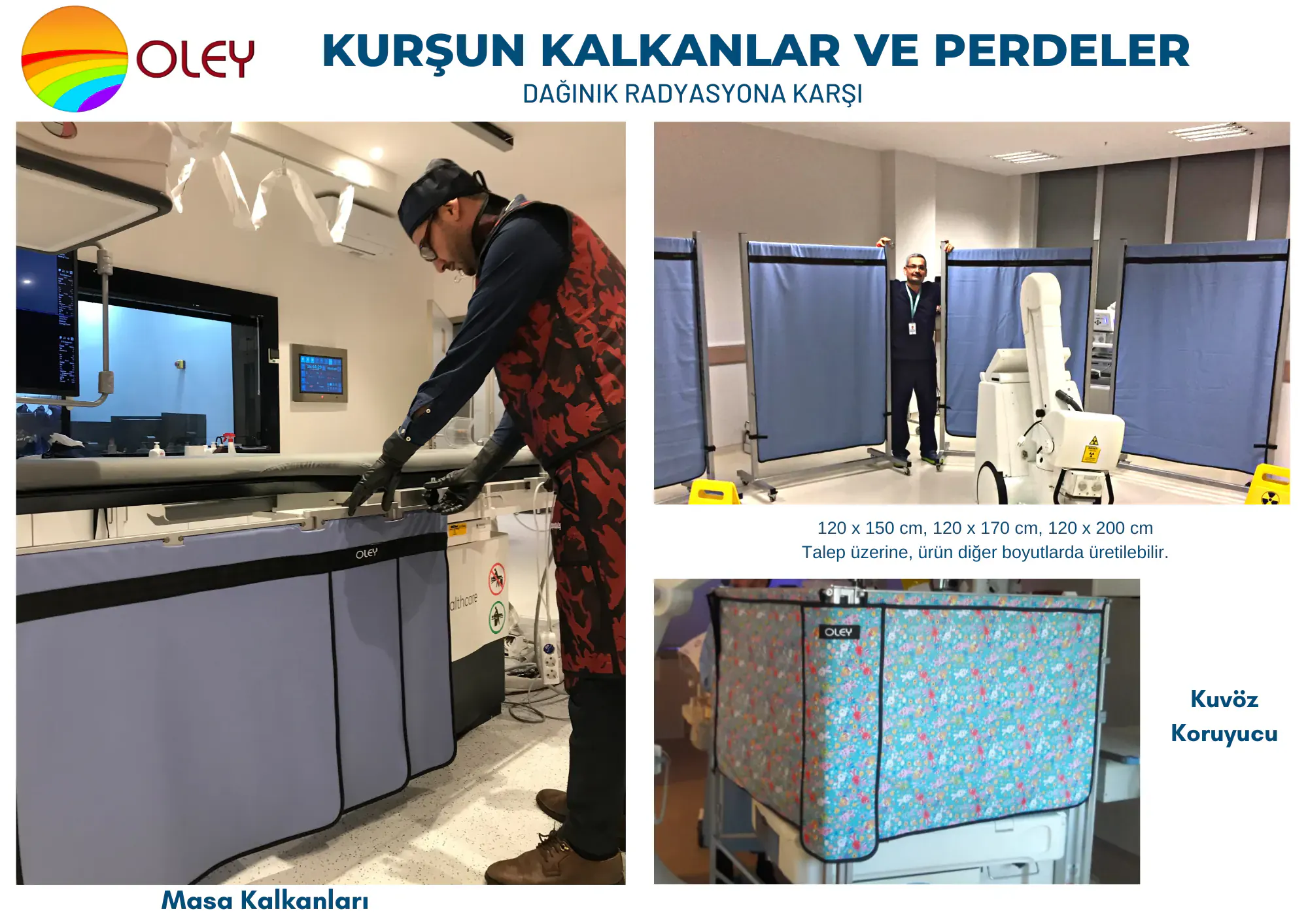 Kurşun Kalkanlar ve Perdeler