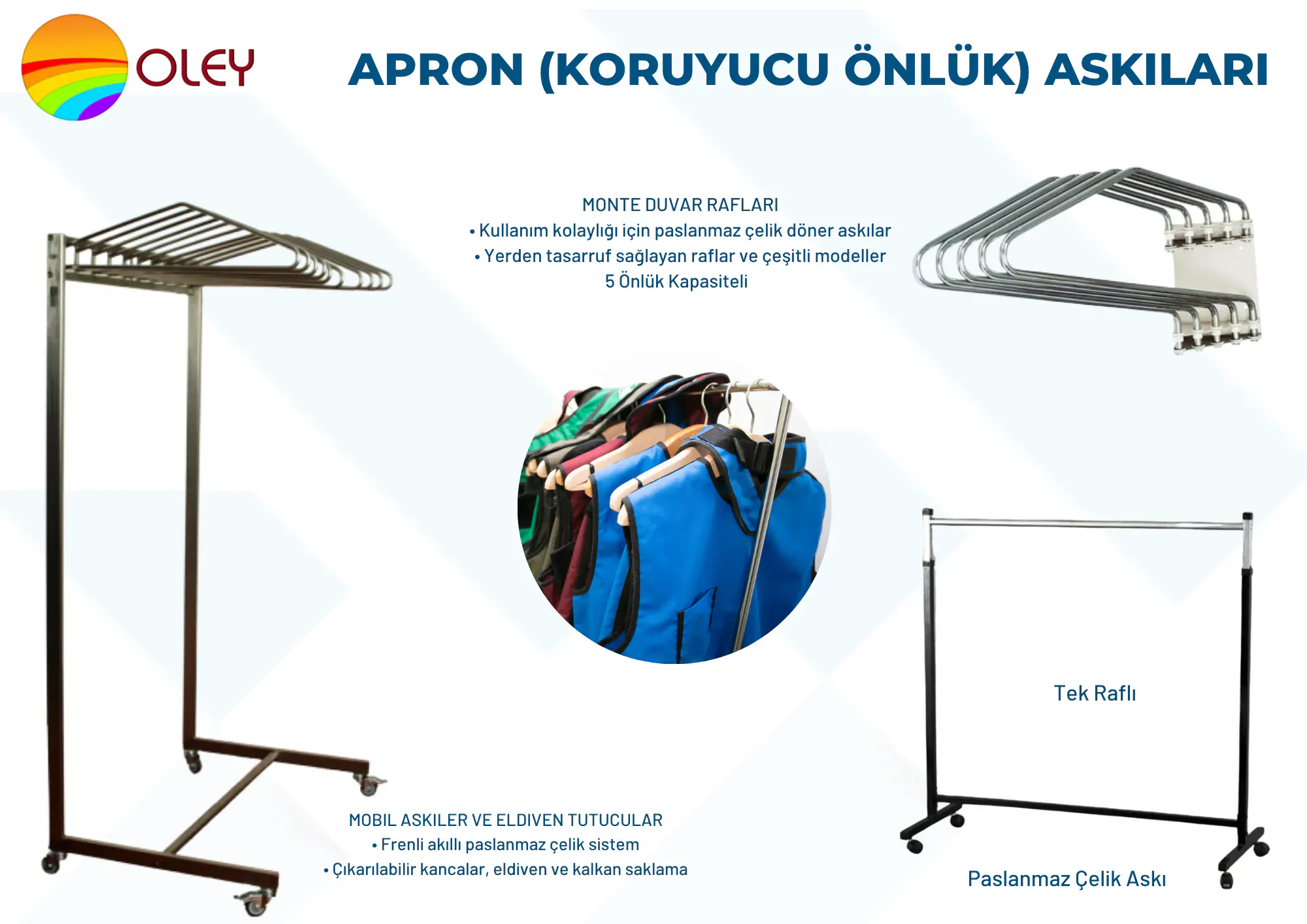 Apron Koruyucu Önlük Askıları