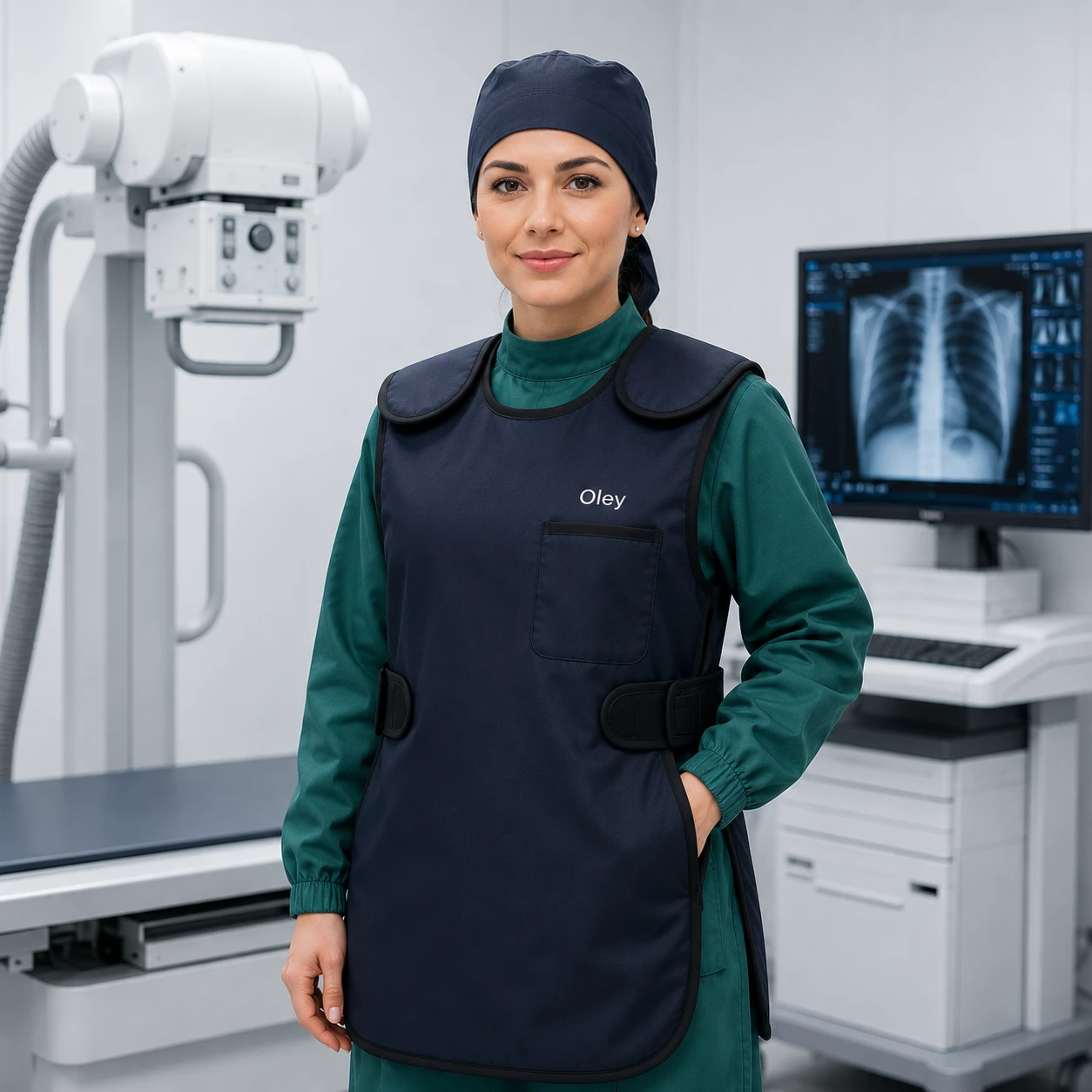 Grembiuli piombati e modelli di protezione radiologica